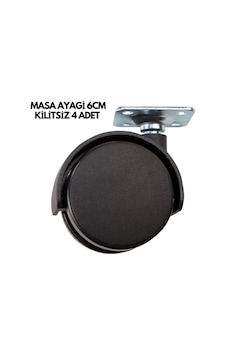 Masa Ayağı 6cm Kilitsiz 4 Adet Lıtsız-5-7e449 Diğer Masa Ayağı 6cm Kilitsiz 4 Adet Lıtsız-5-7e449 Diğer