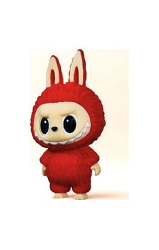 Figür Anahtarlık-labubu Anahtarlık-kırmızı-13 Cm. Kırmızı