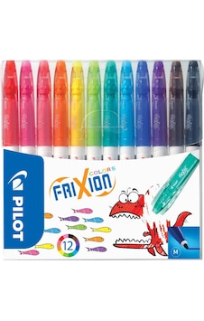Pilot Frixion Color Kalın Uçlu Keçe Kalem 12 Li Set Sw-Fc-12