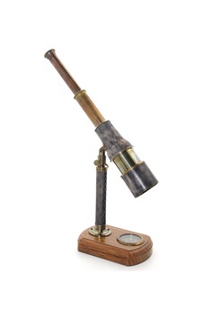 3 Adet Pirinç Ayaklı Pusulalı Dürbün Deri İşlemeli Tasarım, El Dürbünü Monoküler Spyglass Pusula Diğer 3 Adet Pirinç Ayaklı Pusulalı Dürbün Deri İşlemeli Tasarım, El Dürbünü Monoküler Spyglass Pusula Diğer