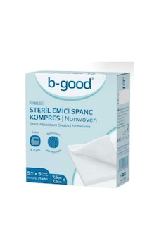 B-good Steril Emici Spanç Kompres 25'li Nonwoven