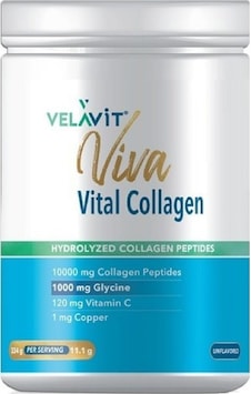 Velavit Viva Vital Collagen Toz Takviye Edici Gıda 334 G
