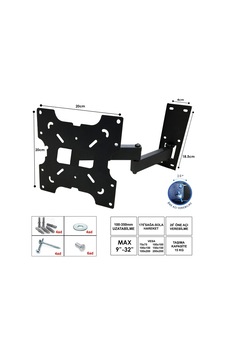 Lcd Askı Aparatı Hareketli 9 32 Mega Mg15/42 Lcd Askı Aparatı Hareketli 9 32 Mega Mg15/42