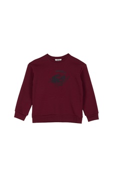 Jeep Bordo Erkek Çocuk Baskılı Sweatshirt J6wb-swt7700 Jeep Bordo Erkek Çocuk Baskılı Sweatshirt J6wb-swt7700
