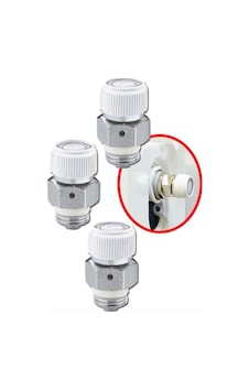 Caleffi Radyatör Hava Purjörü Otomatik Purjör 1/2" 3 Adet Caleffi Radyatör Hava Purjörü Otomatik Purjör 1/2" 3 Adet