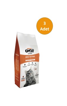 Catzo Premium Tavuklu Kedi Maması 3 x 1 KG Catzo Premium Tavuklu Kedi Maması 3 x 1 KG