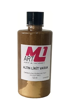 M1 Art Altın Likit Varak 120 ML M1 Art Altın Likit Varak 120 ML