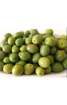 Ev yapımı Hatay Halhalı Yeşil Zeytin 5 KG