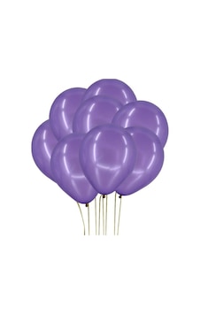 Rasyonel Metalik Balon Mor - 15 Adet Rasyonel Metalik Balon Mor - 15 Adet