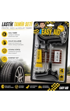 Easy Aid Lastik Tamir Seti Tubeless Mantar Fitil Tamir Kiti Motosiklet Otomobil Scooter Bisiklet Easy Aid Lastik Tamir Seti Tubeless Mantar Fitil Tamir Kiti Motosiklet Otomobil Scooter Bisiklet