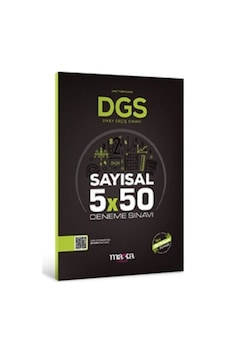 DGS Sayısal 5x50 Deneme- Marka Yayınları DGS Sayısal 5x50 Deneme- Marka Yayınları