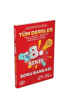 Murat Yayınları Lgs Tüm Dersler Soru Bankası 2022 Güncel Baskı (372320192)