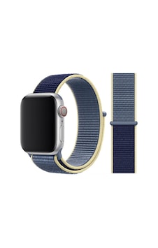 Apple Watch Uyumlu 2 Series 38mm Kordon Spor Loop Silikon Hasır Örgü Bluesky Kordon Kayış Apple Watch Uyumlu 2 Series 38mm Kordon Spor Loop Silikon Hasır Örgü Bluesky Kordon Kayış