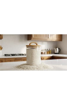 Borosilikat Kavanoz 3500ml Şeffaf Borosilikat Kavanoz 3500ml Şeffaf