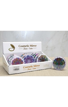 Mandala Desenli Hareketli Sulu El Aynası Renkli 66058889 Mandala Desenli Hareketli Sulu El Aynası Renkli 66058889