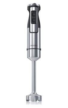 Arendo 1000w Paslanmaz Çelik El Blenderı 4 Bıçaklı, Turbo Güç, Ayarlanabilir Hız Mikserler Gri