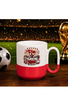 Bk Gift Türkiye Taraftar Temalı Dünya Futbol Kupası Tasarımlı Kırmızı Joyful Kupa Bardak-4 Tek Yürek Milli Takım Ruhu Beyaz Bk Gift Türkiye Taraftar Temalı Dünya Futbol Kupası Tasarımlı Kırmızı Joyful Kupa Bardak-4 Tek Yürek Milli Takım Ruhu Beyaz