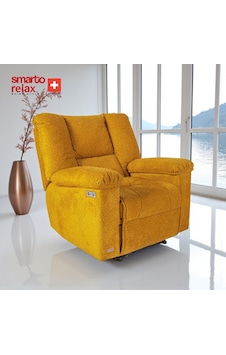 Smarto Relax Tv Koltuğu Porto Comfort Elektrikli Sırt Dayanağı Kontrol Panelli Ergonomik Bukle Polyester Sarı Dekoratif Baba Koltuğu Sarı Smarto Relax Tv Koltuğu Porto Comfort Elektrikli Sırt Dayanağı Kontrol Panelli Ergonomik Bukle Polyester Sarı Dekoratif Baba Koltuğu Sarı