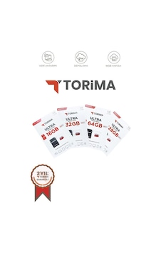 Torima Ultra 16 Gb Adaptör Dahil Hafıza Kartı