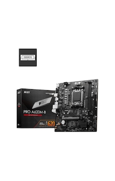 Msı Pro A620m-b Amd A620 Am5 Soket Ddr5 6800 Oc Mhz Matx Anakart