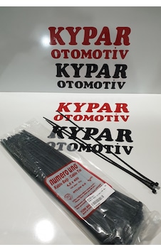 Plastik Cırt Kelepçe 4.8X380 Siyah Kablo Bağı 100 Lü Paket Plastik Cırt Kelepçe 4.8X380 Siyah Kablo Bağı 100 Lü Paket