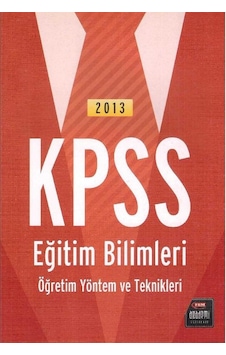 Kpss Eğitim Bilimleri Öğretim Yöntem Ve Teknikleri (2.El)