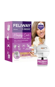 Feliway Classic Kedi Difüzör + 48 Ml Refill Kedi Çiş Yapma, Koltuk Tırmalama, Saklanma & Stres Önleyici Sentetik Feromon Veteriner Seti