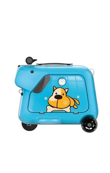 Sq3 Çocuklar İçin Elektrikli Binilebilir Scooter Valiz Mavi Sq3 Çocuklar İçin Elektrikli Binilebilir Scooter Valiz Mavi