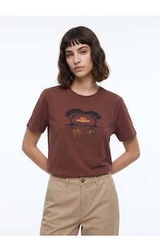 Discovery Expedition Kahverengi Unisex Bisiklet Yaka Baskılı T-shirt D6su-tst3100 Kahve Discovery Expedition Kahverengi Unisex Bisiklet Yaka Baskılı T-shirt D6su-tst3100 Kahve