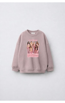 Fasardi Manifest Girls M6nifestgirls Baskılı Oversize Şardonsuz Uzun Kollu Kız Çocuk Sweatshirt Koyu Bej Fasardi Manifest Girls M6nifestgirls Baskılı Oversize Şardonsuz Uzun Kollu Kız Çocuk Sweatshirt Koyu Bej