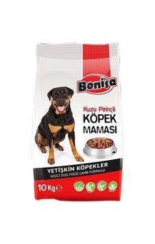 Bonisa Kuzu Etli Pirinçli Köpek Maması 10 Kg Bonisa Kuzu Etli Pirinçli Köpek Maması 10 Kg