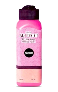 Artdeco Akrilik Boya 140 Ml Neon Pembe - 4 Adet Diğer Artdeco Akrilik Boya 140 Ml Neon Pembe - 4 Adet Diğer