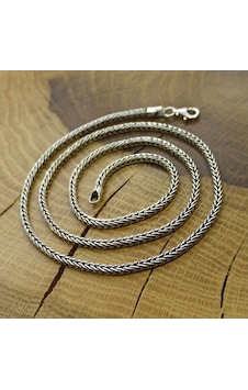 925 Ayar Tilkikuyruğu Gümüş Kolye 2.5Mm 55Cm (497165377) 925 Ayar Tilkikuyruğu Gümüş Kolye 2.5Mm 55Cm (497165377)