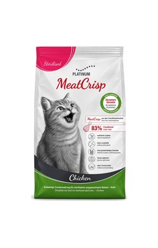 Platinum Meatcrisp Tavuklu Kısırlaştırılmış Kedi Maması 3 Kg Platinum Meatcrisp Tavuklu Kısırlaştırılmış Kedi Maması 3 Kg