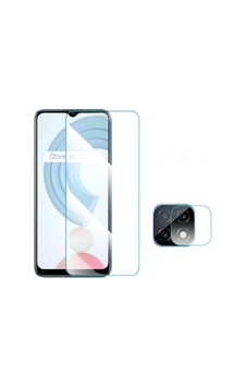 Realme C21 Uyumlu 2'li Set Şeffaf Kamera Lens Koruma Ve Temperli Cam Ekran Koruyucu Realme C21 Uyumlu 2'li Set Şeffaf Kamera Lens Koruma Ve Temperli Cam Ekran Koruyucu