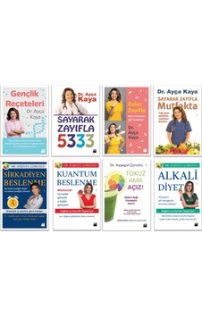Diyet Seti 8 Kitap - Ayça Kaya - Ayşegül Çoruhlu Diyet Seti 8 Kitap - Ayça Kaya - Ayşegül Çoruhlu