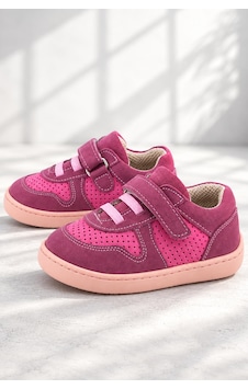 Rakerplus Bob Hakiki Deri Barefoot Cırtlı Lastikli Pembe Kız Bebek Sneakers Ayakkabı Rakerplus Bob Hakiki Deri Barefoot Cırtlı Lastikli Pembe Kız Bebek Sneakers Ayakkabı