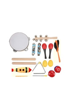 Okul Öncesi Orff Set - Kastanyet,zil,def,marakas,ritim Okul Öncesi Orff Set - Kastanyet,zil,def,marakas,ritim