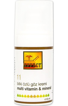 Effect 11 Bitki Özlü Multi Vitamin & Mineral Göz Kremi 15 ML Effect 11 Bitki Özlü Multi Vitamin & Mineral Göz Kremi 15 ML