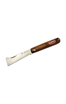 Fidan As 20 Kahverengi Bahçe Aşı Çakısı 18,5cm - Manuel, Ahşap Sa