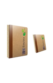 Gıpta Enviro Spiralli Defter A6 80 Yaprak Kareli Gıpta Enviro Spiralli Defter A6 80 Yaprak Kareli