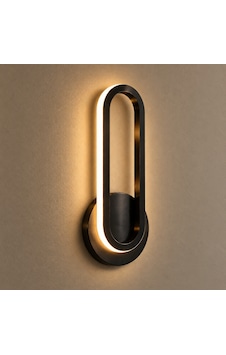 Luis Şarjlı Modern Led Duvar Apliği Günışığı Taşınabilir Usb Siyah Luis Şarjlı Modern Led Duvar Apliği Günışığı Taşınabilir Usb Siyah