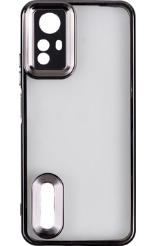 Xiaomi Redmi Note 12s Kılıf Kamera Korumalı Logo Gösteren Zore Omega Kapak Siyah Xiaomi Redmi Note 12s Kılıf Kamera Korumalı Logo Gösteren Zore Omega Kapak Siyah