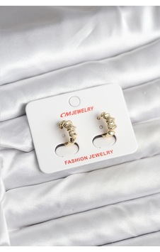14k Gold Renk Kaplama Cm Kadın Küpe Çelik 61108487 14k Gold Renk Kaplama Cm Kadın Küpe Çelik 61108487
