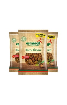 Esmergil Kuru Üzüm 3'lü Paket 3 x 200 Gr