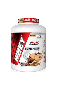 Protein Tozu 2280 Gr Çikolata Bisküvi Aromalı Whey Protein 24 Gram Protein 76 Servis