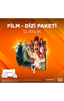 D Smart Go Film Dizi Paketi 12 Aylık