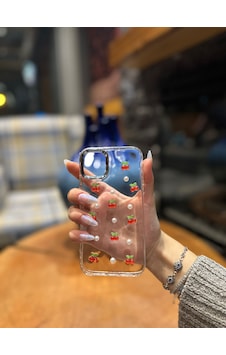 İphone 13 Pro Max Uyumlu Kiraz Desenli Darbeye Karşı Dayanıklı Kılıf Plastıc Cover Kırmızı İphone 13 Pro Max Uyumlu Kiraz Desenli Darbeye Karşı Dayanıklı Kılıf Plastıc Cover Kırmızı
