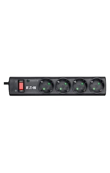 Eaton PS4D 2500W Anahtarlı 4'lü Akım Korumalı Priz Siyah