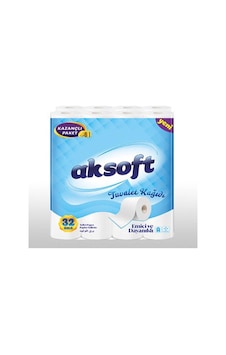 Aksoft Tuvalet Kağıdı 32li
